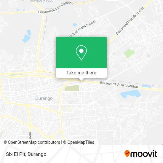 Six El Pit map