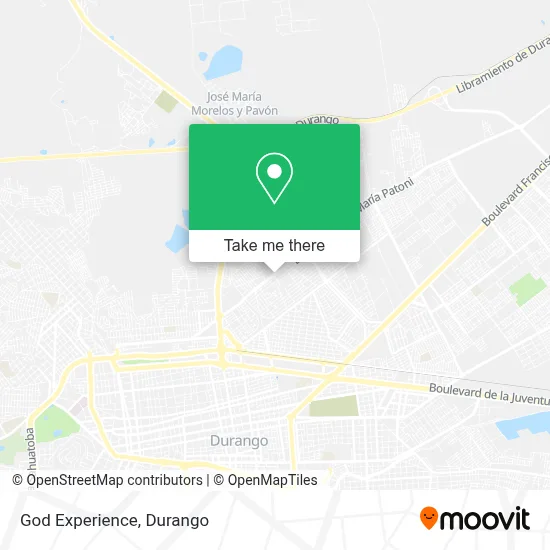 God Experience map