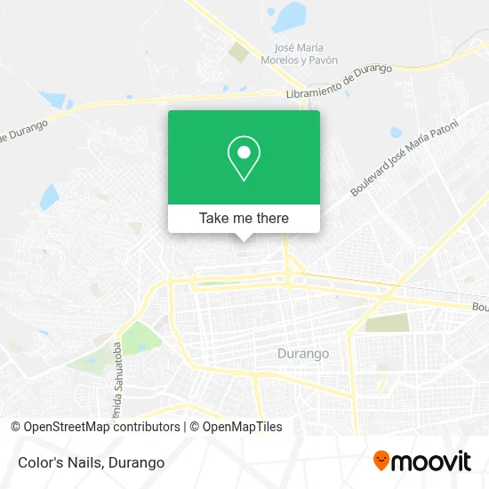 Color's Nails map