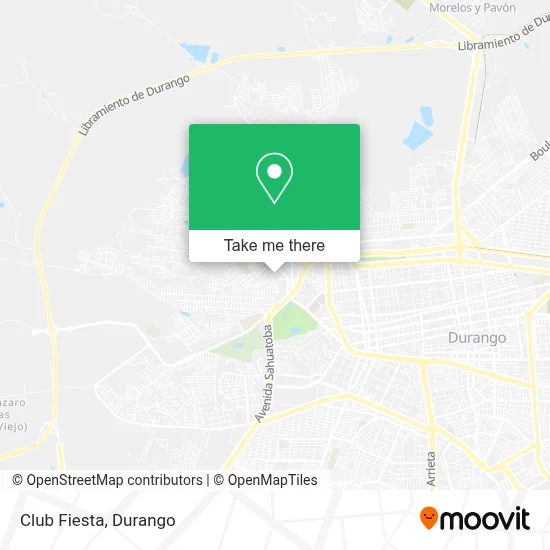Club Fiesta map