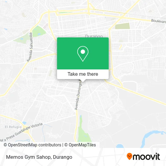 Memos Gym Sahop map