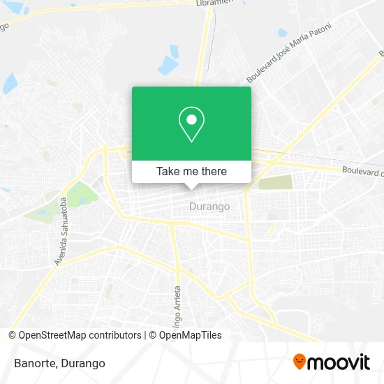 Banorte map