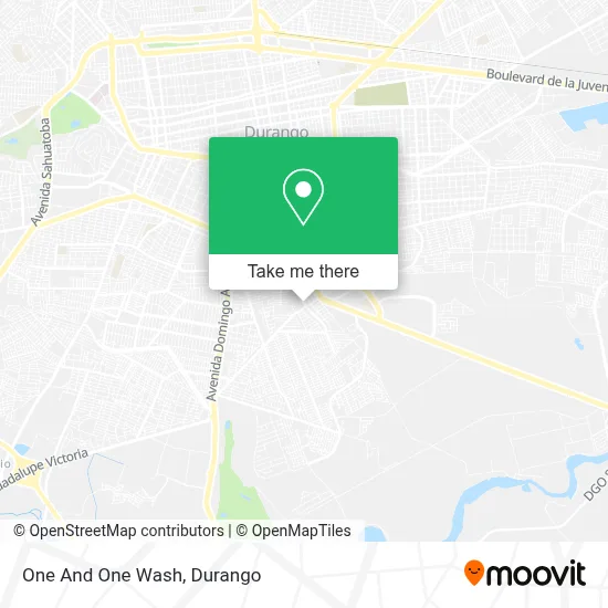 One And One Wash map
