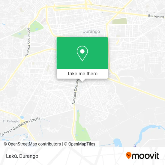 Lakú map