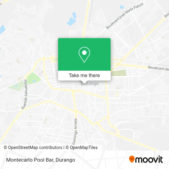 Montecarlo Pool Bar map
