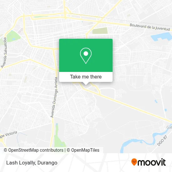 Lash Loyally map