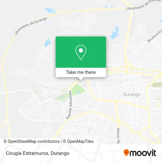 Cirugía Extramuros map