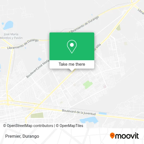 Premier map