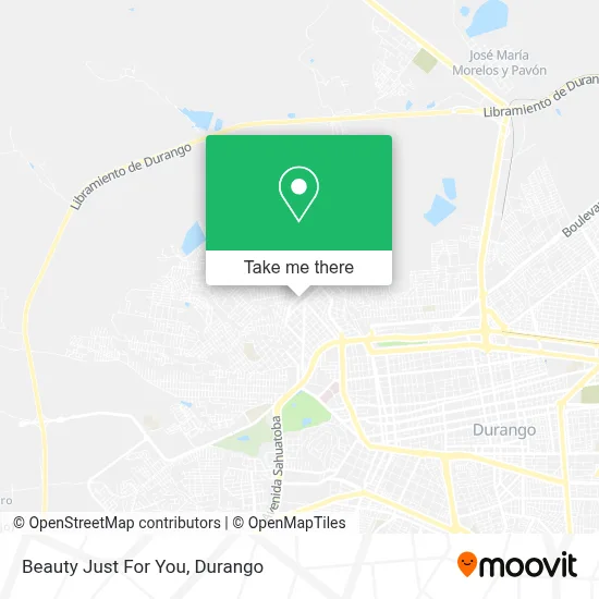 Beauty Just For You map