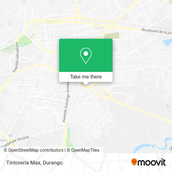 Tintoreria Max map