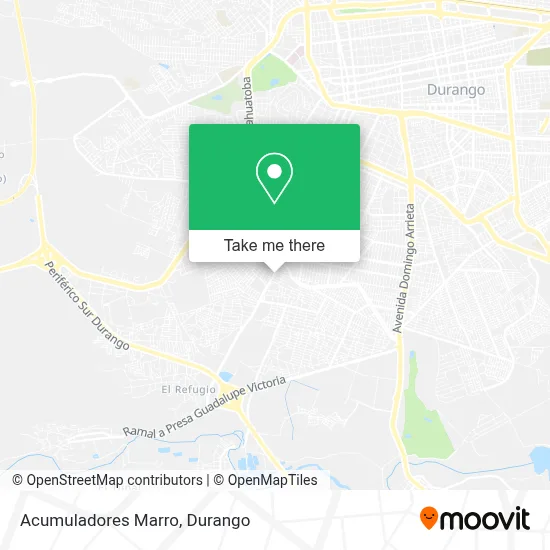 Acumuladores Marro map