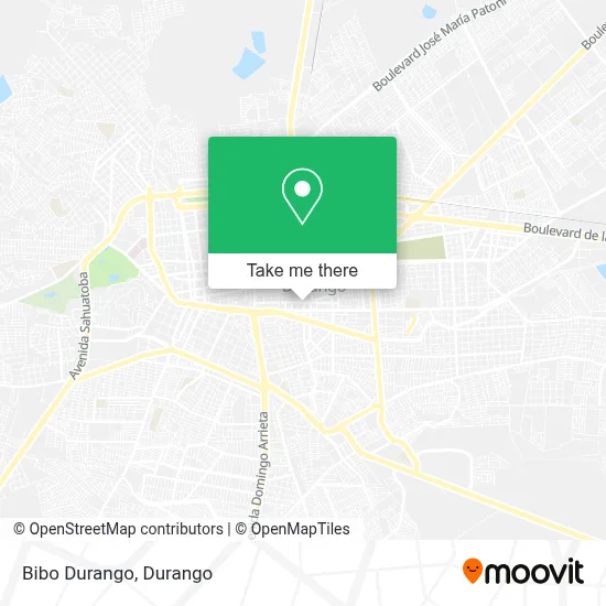 Bibo Durango map