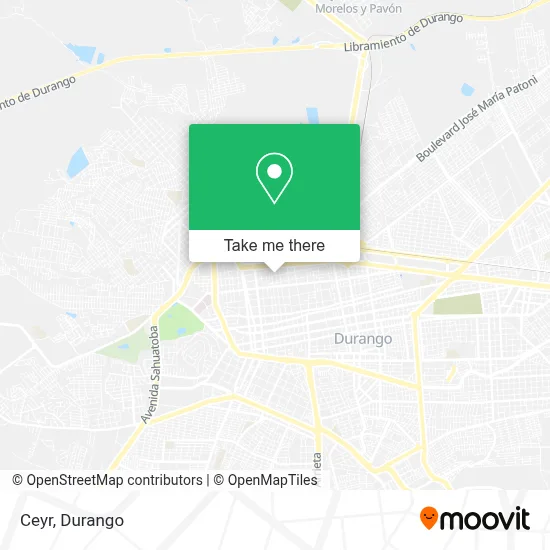 Ceyr map