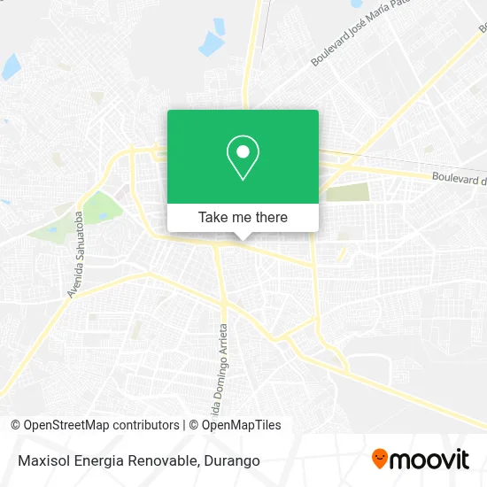 Maxisol Energia Renovable map