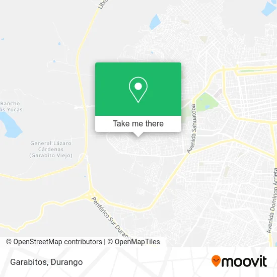 Garabitos map