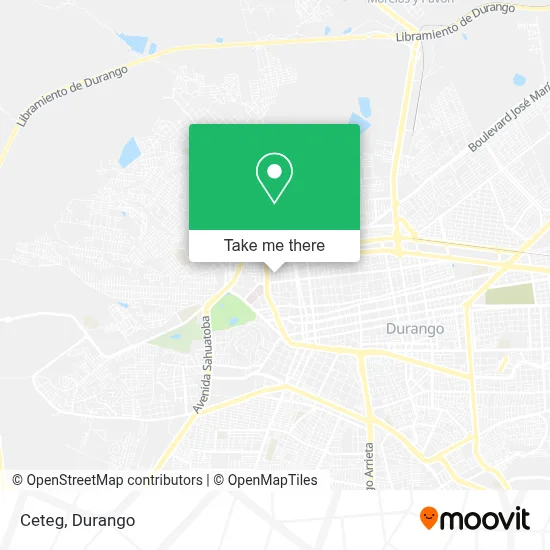 Ceteg map