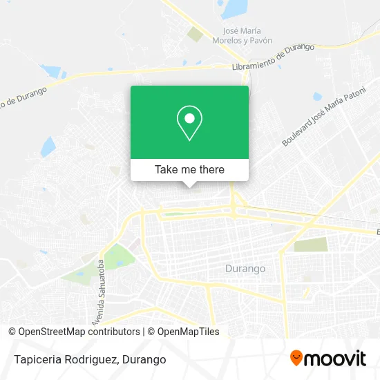 Tapiceria Rodriguez map