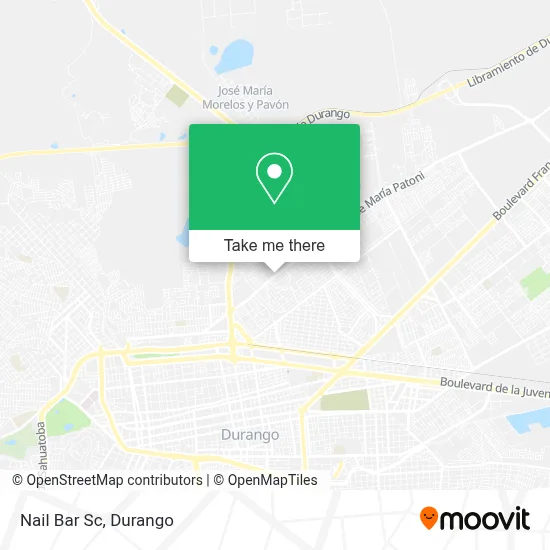 Nail Bar Sc map