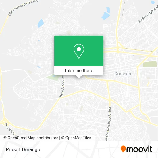 Prosol map