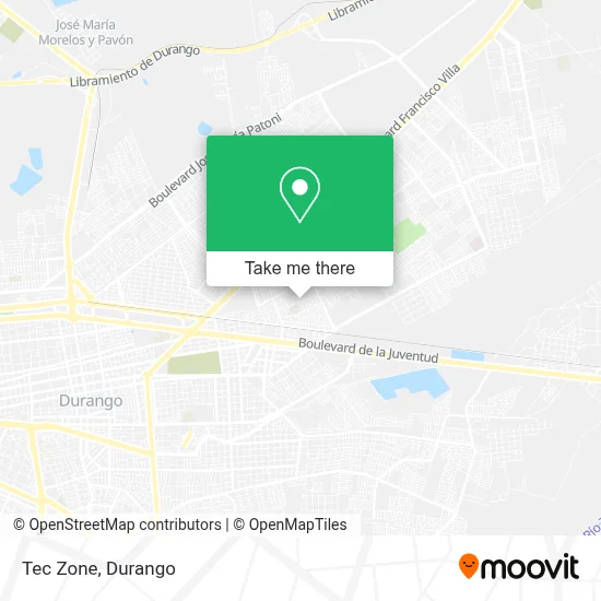 Tec Zone map