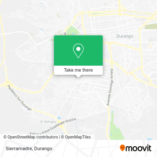 Sierramadre map