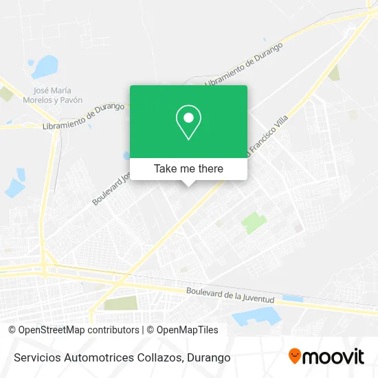 Servicios Automotrices Collazos map