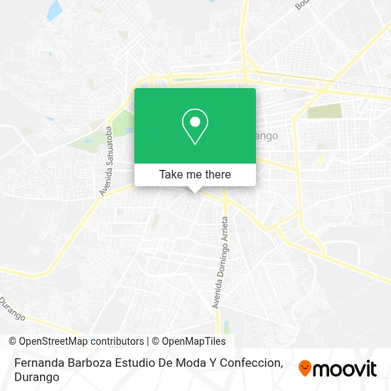 Fernanda Barboza Estudio De Moda Y Confeccion map