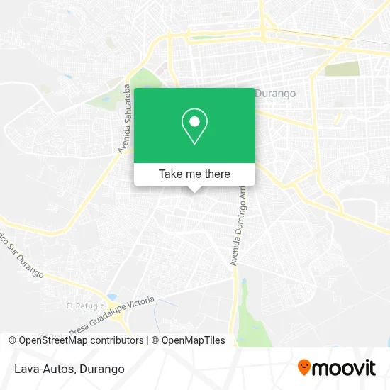 Lava-Autos map