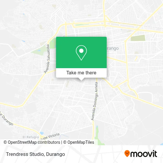 Trendress Studio map