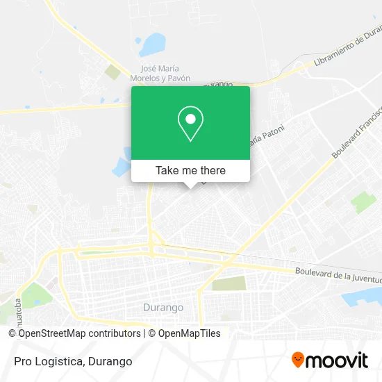 Pro Logistica map