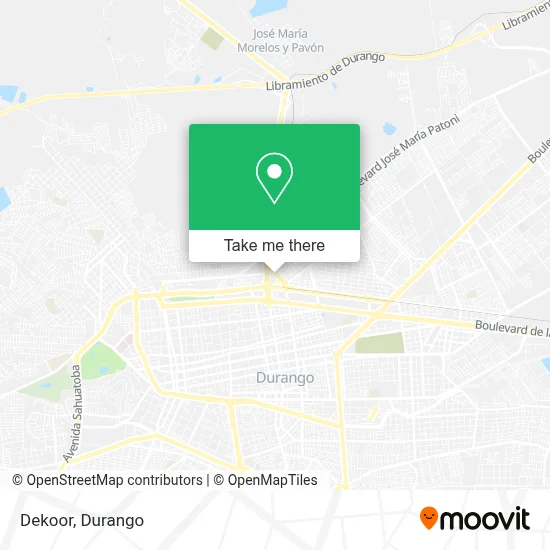 Dekoor map