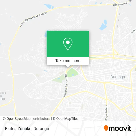 Elotes Zunuko map