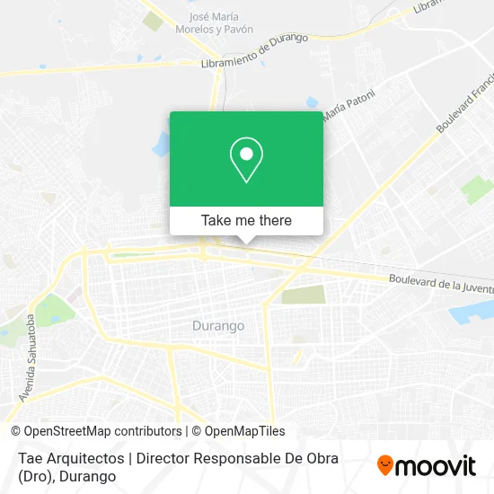 Tae Arquitectos | Director Responsable De Obra (Dro) map