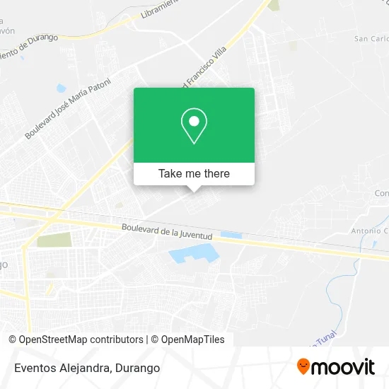 Eventos Alejandra map
