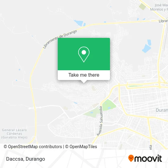 Daccsa map