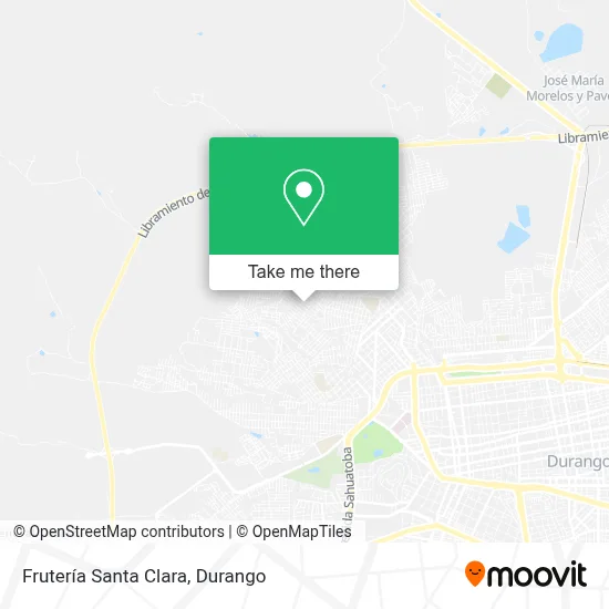 Frutería Santa Clara map