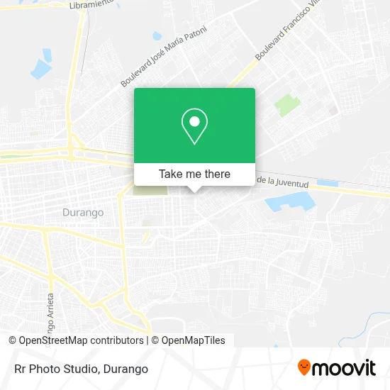 Rr Photo Studio map