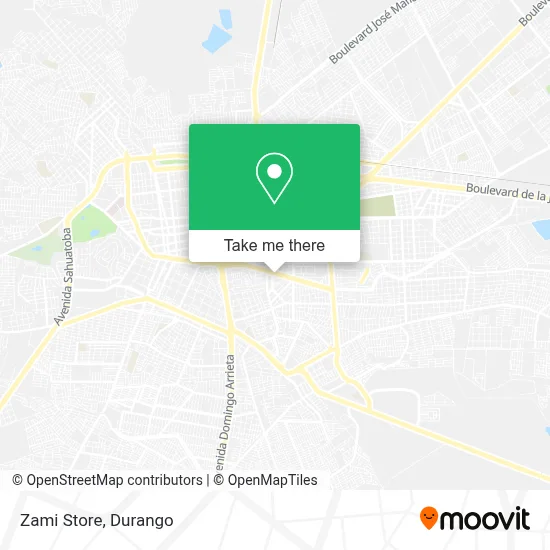 Zami Store map