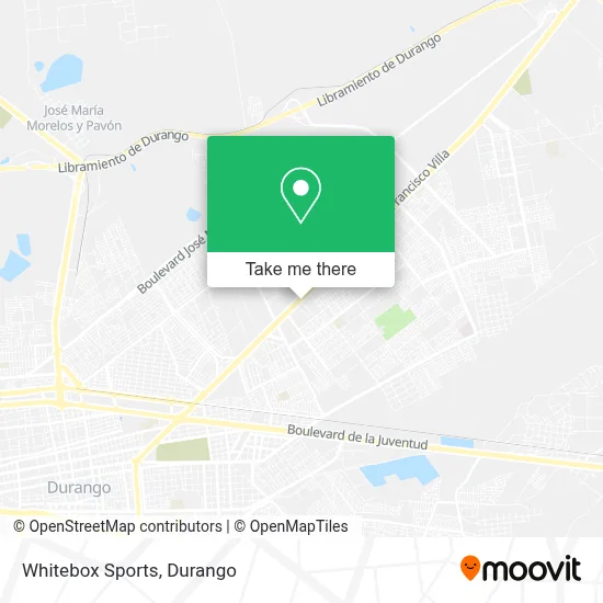 Whitebox Sports map