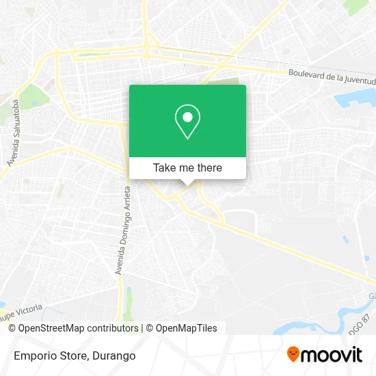 Emporio Store map