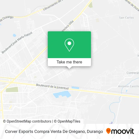 Corver Exports Compra Venta De Orégano map