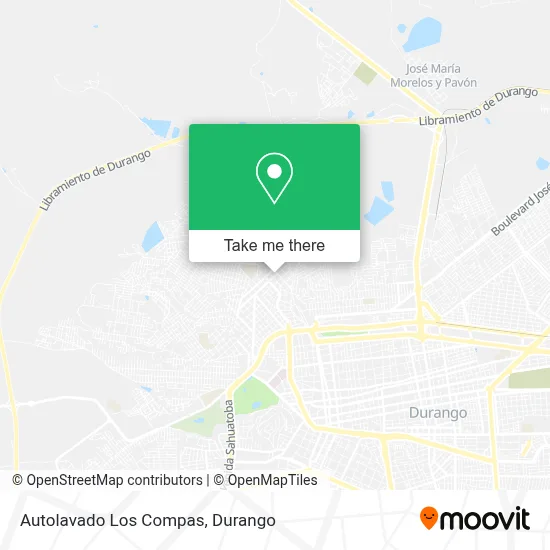 Autolavado Los Compas map