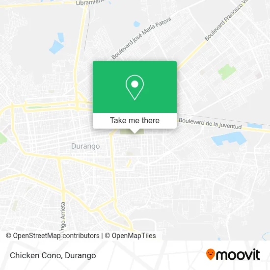 Chicken Cono map