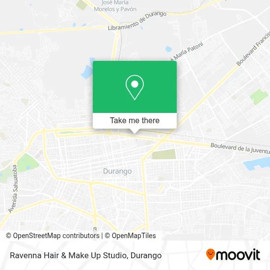 Ravenna Hair & Make Up Studio map