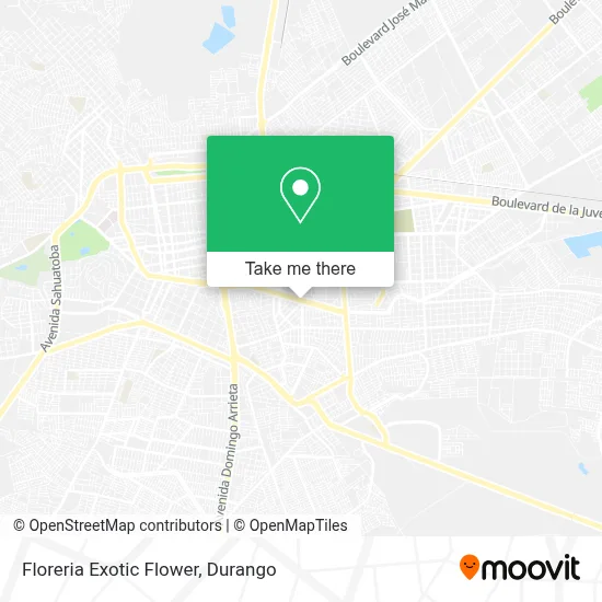 Floreria Exotic Flower map