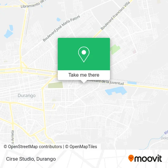 Cirse Studio map