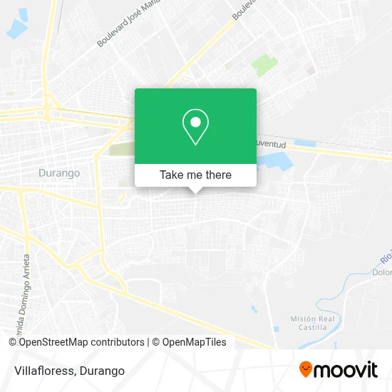 Villafloress map