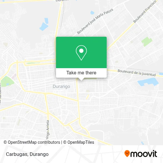 Carbugas map