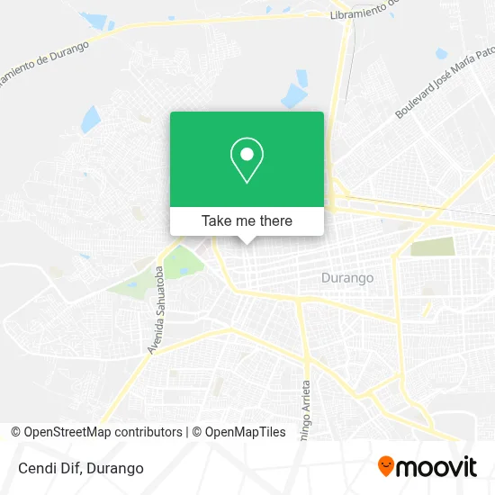 Cendi Dif map
