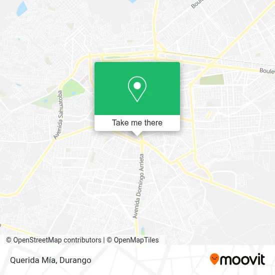 Querida Mía map